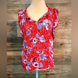 Knox Rose Floral Sleeveless Top